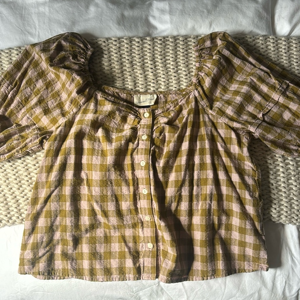 Gingham top